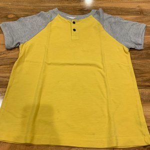 Yellow And Grey Tee